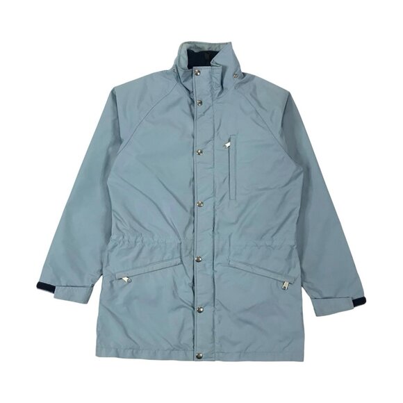 VINTAGE THE NORTH FACE GORE-TEX WINDBREAKER JACKET SMALL S MENS BLUE PARKA TNF - Picture 1 of 5